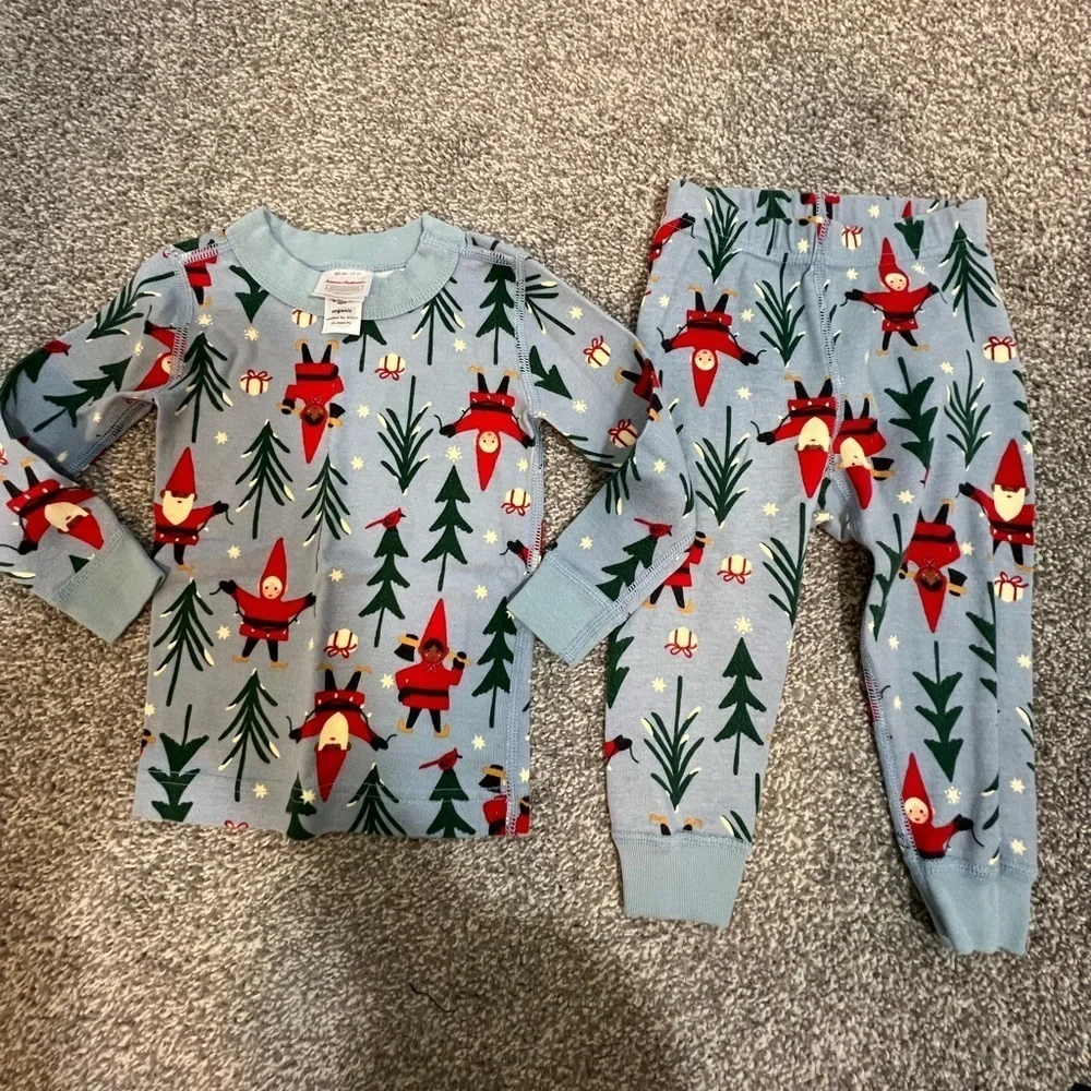 Holiday Long John Pajama Set | Hanna Andersson 2T
